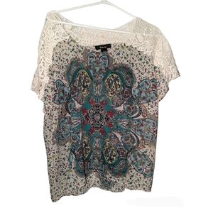 Style & Company Large Boho Type Blouse